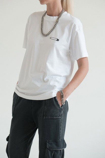 FORCO / WHITE - T-shirt - K+LUSHA